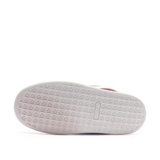 Baskets Rouges Femme Puma Suede XL