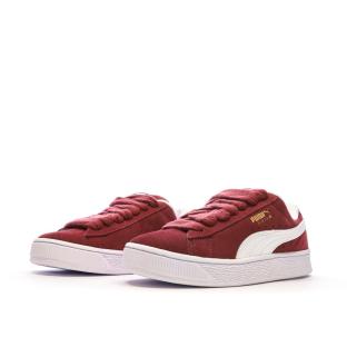 Baskets Rouges Femme Puma Suede XL