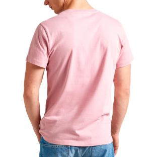 T-shirt Rose Homme Pepe jeans Clement