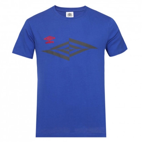 T-shirt Bleu Roi Homme Umbro Mid Tee