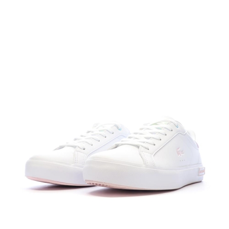 Baskets Blanches Femme Lacoste Powercourt 124