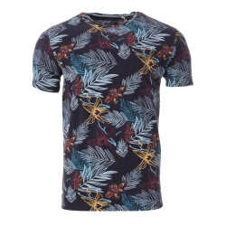 T-shirt Noir/Turquoise Homme RMS26 91253