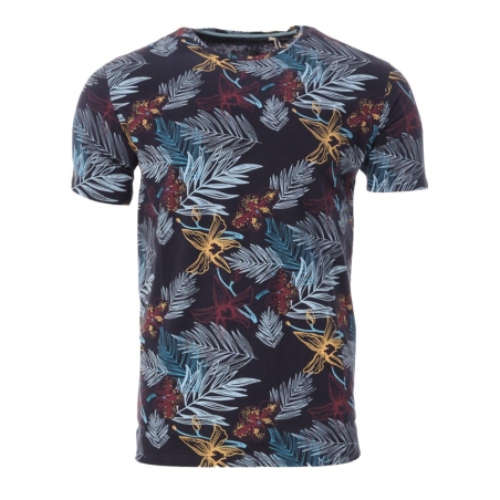 T-shirt Noir/Turquoise Homme RMS26 91253