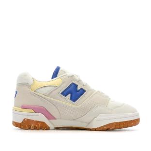 Baskets Beige/Bleu Femme New Balance Bb550