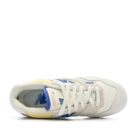 Baskets Beige/Bleu Femme New Balance Bb550