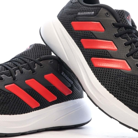 Chaussures de running Noires/Rouges Homme Adidas Response