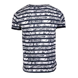 T-shirt Noir/Blanc Homme La Maison Blaggio Mauricio