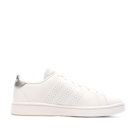 Baskets Blanches Femme Adidas Advantage Base