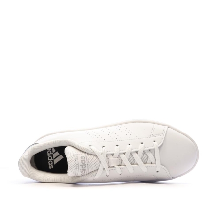 Baskets Blanches Femme Adidas Advantage Base
