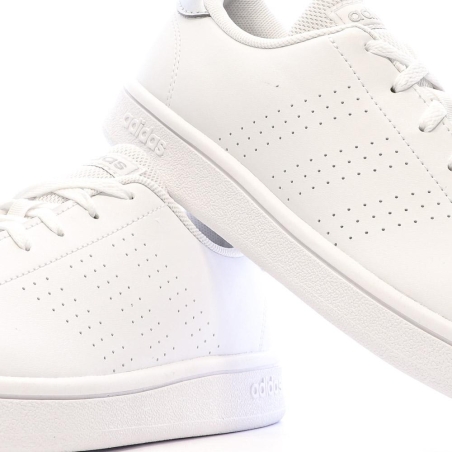Baskets Blanches Femme Adidas Advantage Base