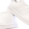 Baskets Blanches Femme Adidas Advantage Base