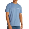 T-Shirt Bleu Homme Tommy Hilfiger Reg Linearss