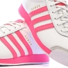 Baskets Rose/Blanc Femme Adidas Samoa
