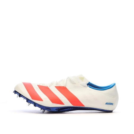 Chaussures d'athlétisme Bleu/Blanc/Rouges Homme Adidas Adizero Prime