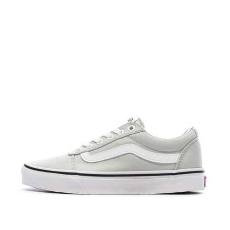 Baskets Vertes d'eau Femme Vans Canvas