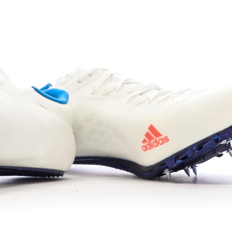 Chaussures d'athlétisme Bleu/Blanc/Rouges Homme Adidas Adizero Prime