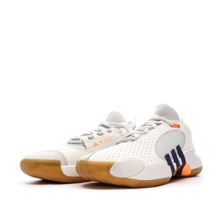 Chaussures de Baskets Blanches/Violettes Homme Adidas IE7799