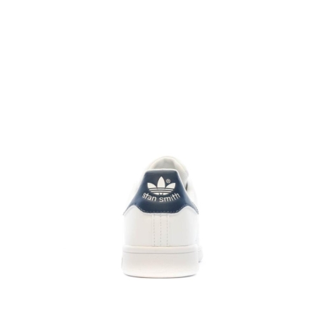 Baskets Blanches/Marine Femme Adidas Stan Smith