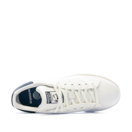 Baskets Blanches/Marine Femme Adidas Stan Smith