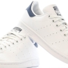Baskets Blanches/Marine Femme Adidas Stan Smith