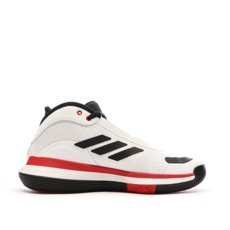 Chaussures de Basketball Blanc/Rouge Homme Adidas Bounce Legends