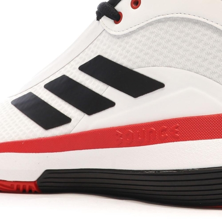 Chaussures de Basketball Blanc/Rouge Homme Adidas Bounce Legends