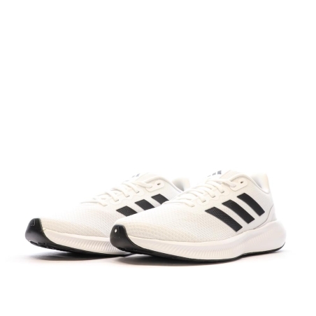 Chaussures de running Blanches/Noires Homme Adidas Runfalcon