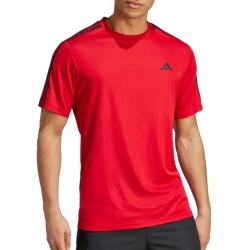T-Shirt De Sport Rouge Homme Adidas Base