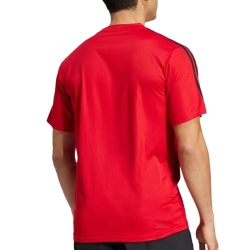 T-Shirt De Sport Rouge Homme Adidas Base