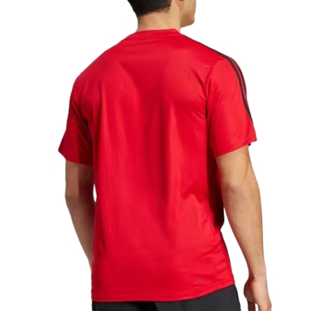 T-Shirt De Sport Rouge Homme Adidas Base