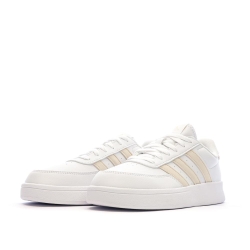 Baskets Blanches/Beige Femme Adidas Breaknet 2.0