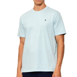 T-Shirt Bleu Clair Homme Calvin Klein Jeans Classic