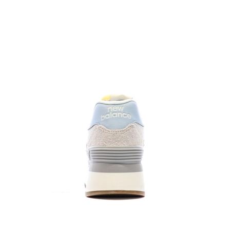 Baskets Compensé Beige/Bleu Femme New Balance 574