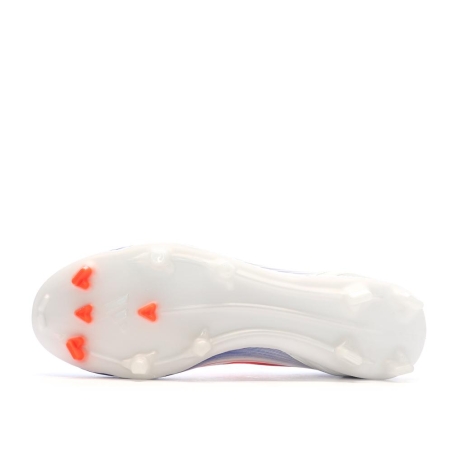 Chaussures de Foot Blanc/Bleu Adulte Adidas F50 League FG/MG