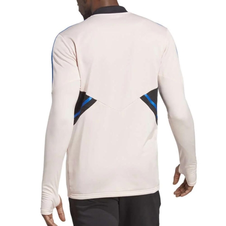 Manchester United Sweat Training Rose Homme Adidas 22/23