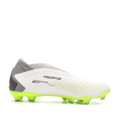 Chaussures de football Blanche/Noire/Jaune Homme Adidas Predator Accuracy