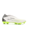 Chaussures de football Blanche/Noire/Jaune Homme Adidas Predator Accuracy