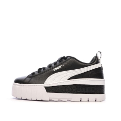 Baskets Noir/Blanc Femme Puma Mayze Wedge