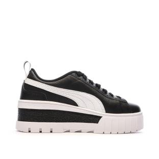 Baskets Noir/Blanc Femme Puma Mayze Wedge
