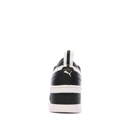 Baskets Noir/Blanc Femme Puma Mayze Wedge