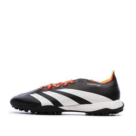 Chaussures de Football Noires/Blanches Adidas Predator League