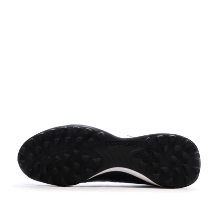 Chaussures de Football Noires/Blanches Adidas Predator League