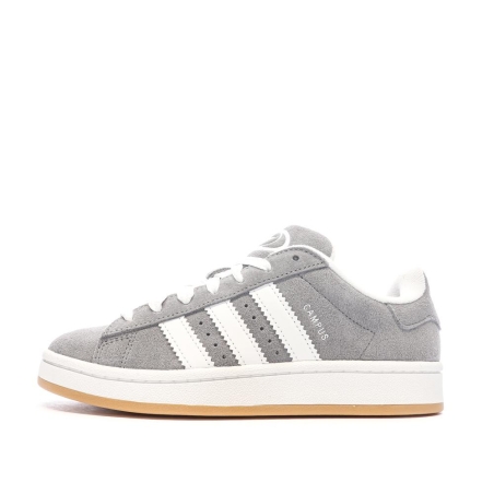 Baskets Grises Femme Adidas Campus
