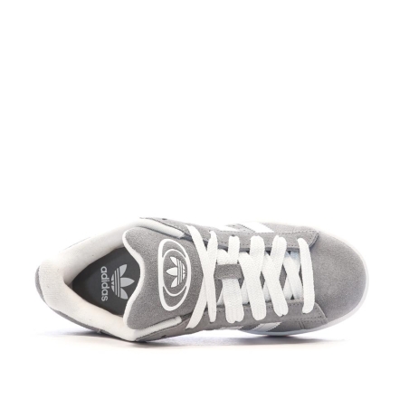 Baskets Grises Femme Adidas Campus