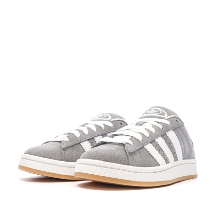 Baskets Grises Femme Adidas Campus