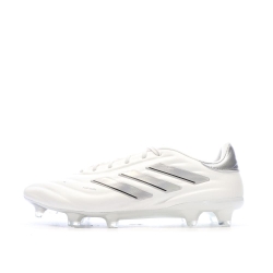 Chaussures de football Blanches/Argent Homme Adidas Copa Pure 2 Elite Fg