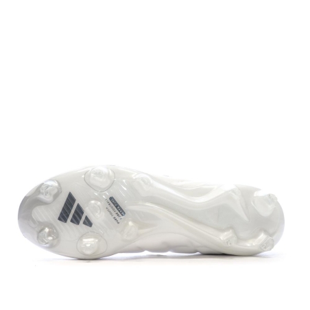 Chaussures de football Blanches/Argent Homme Adidas Copa Pure 2 Elite Fg