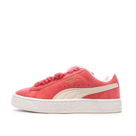 Baskets Rose Femme Puma Suede XL
