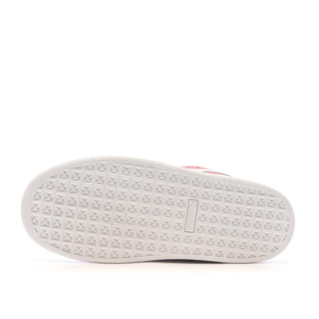 Baskets Rose Femme Puma Suede XL