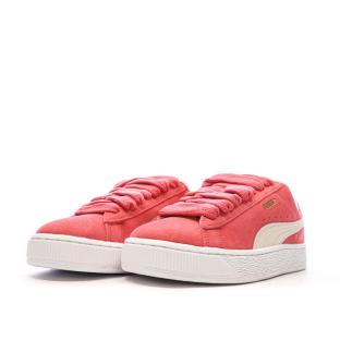 Baskets Rose Femme Puma Suede XL